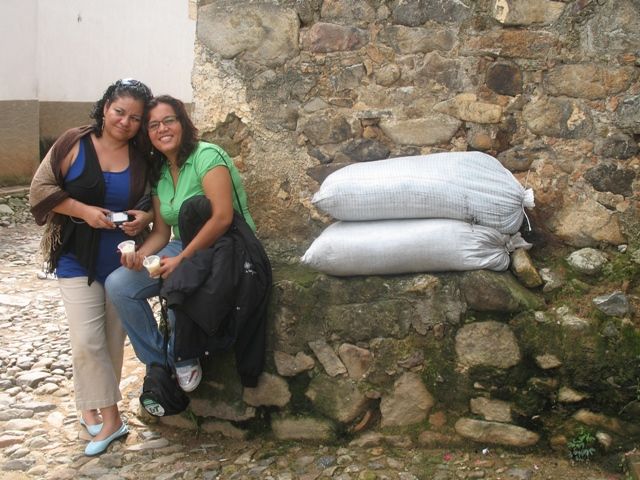 En el desayono.